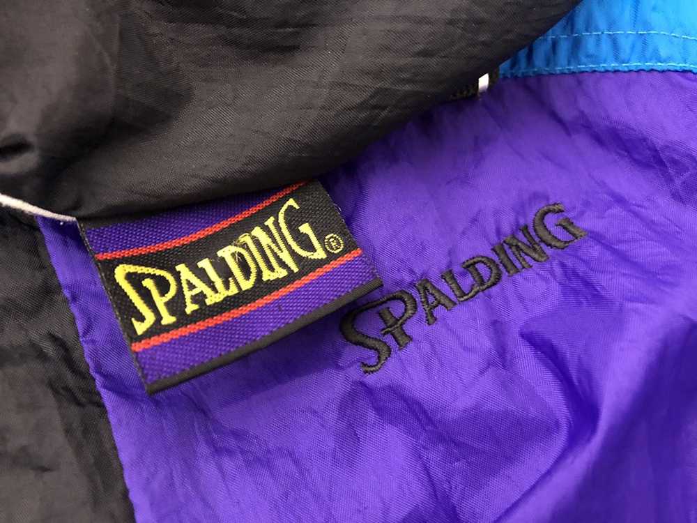 Spalding × Vintage Vintage SPALDING Jacket Zip Up - image 7