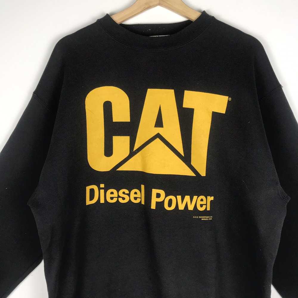 Caterpillar × Vintage Caterpillar Big Logo Sweats… - image 2