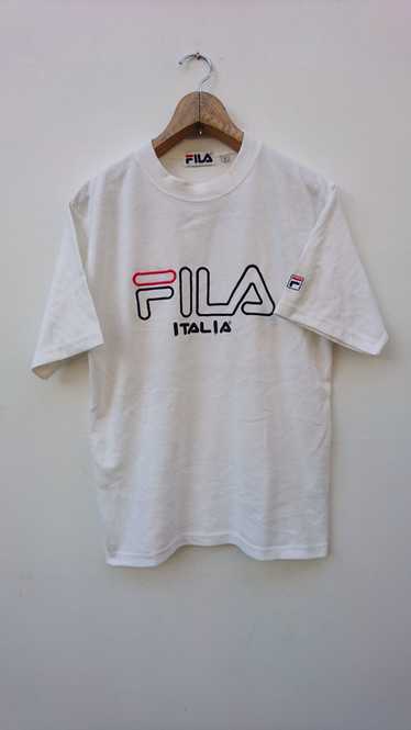 Fila × Streetwear Vtg Fila Spell Out Embroidery St