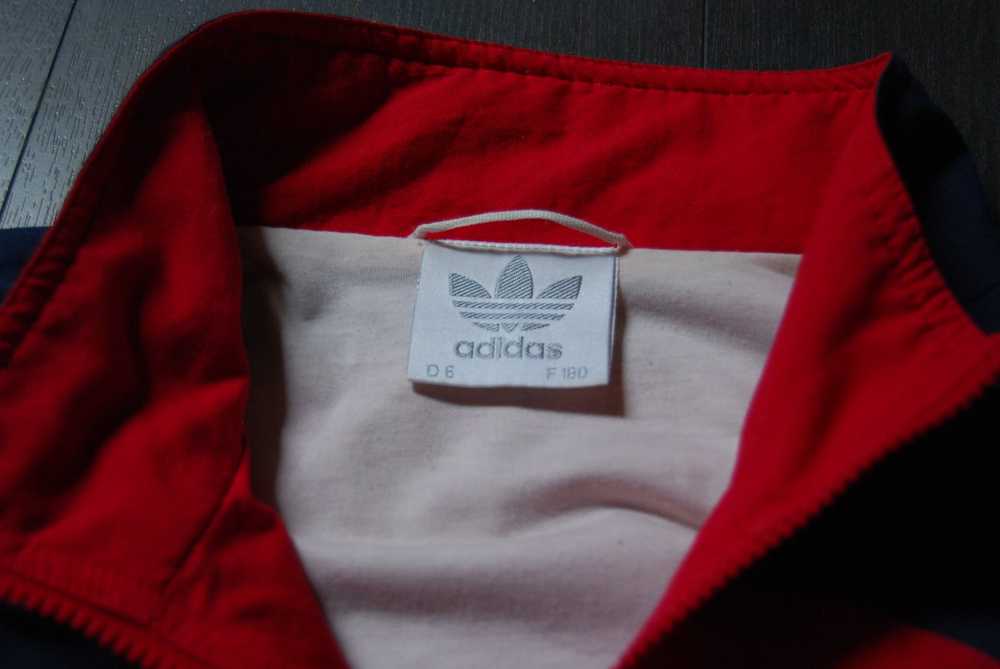 Adidas × Streetwear × Vintage Red VTG Embroidery … - image 4