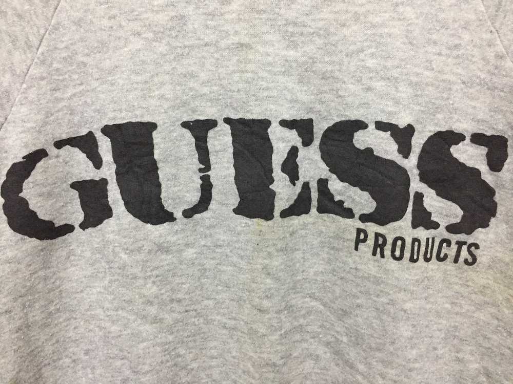 Guess × Vintage 80's GUESS product spellout 50/50… - image 3
