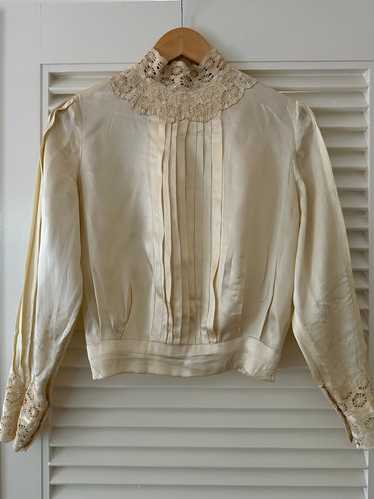 Vintage Silk Blouse - image 1