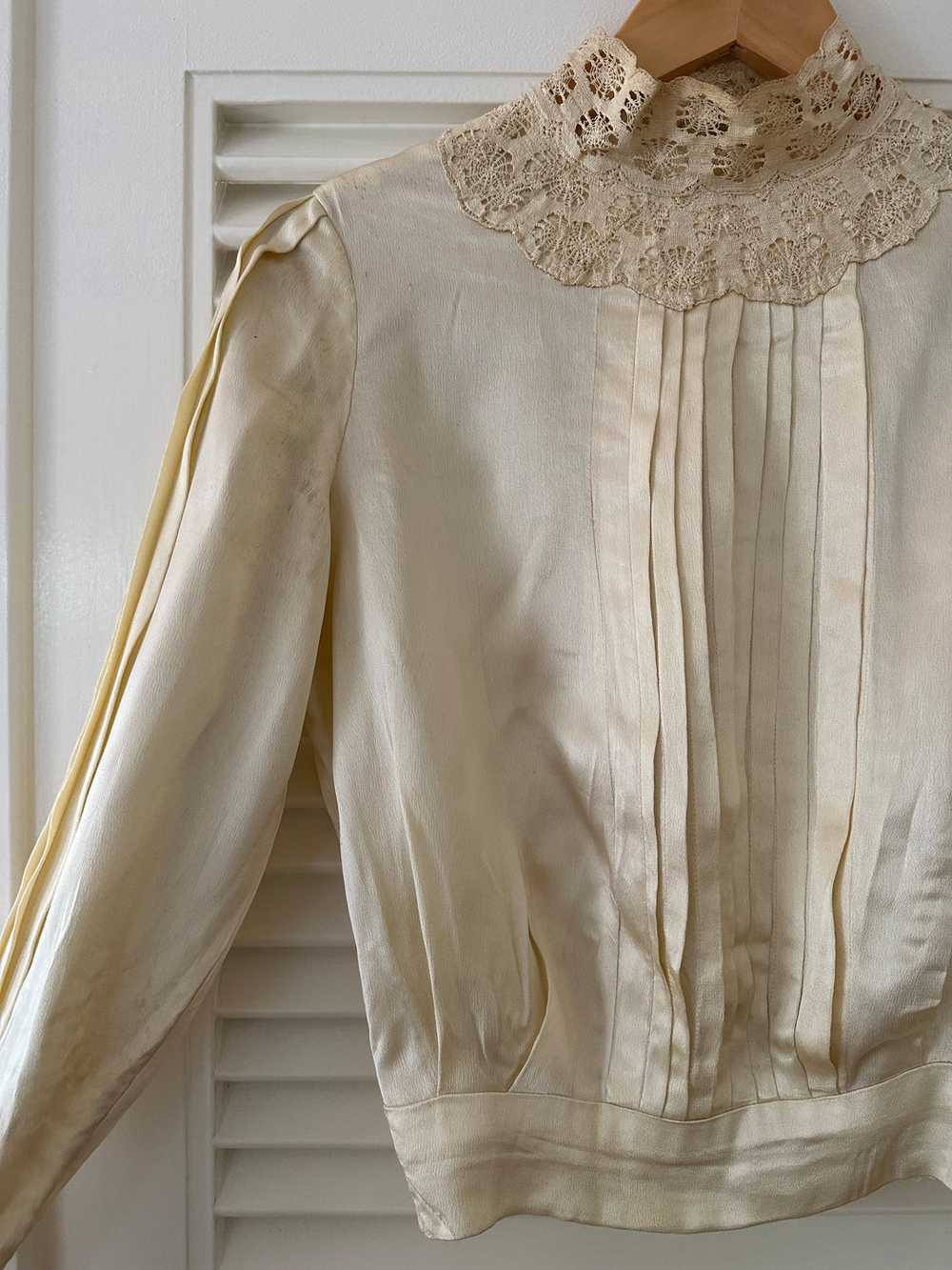 Vintage Silk Blouse - image 3