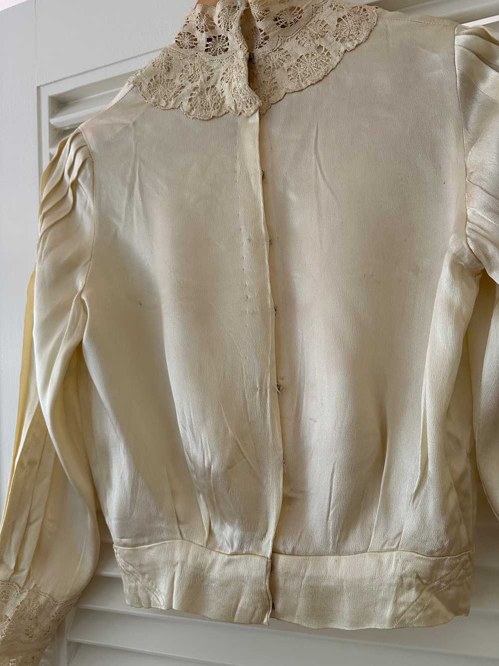 Vintage Silk Blouse - image 4