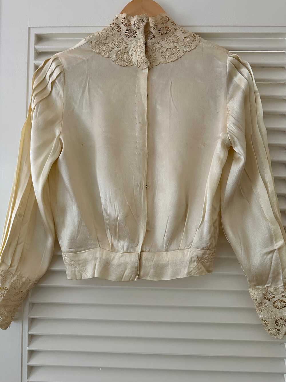 Vintage Silk Blouse - image 5