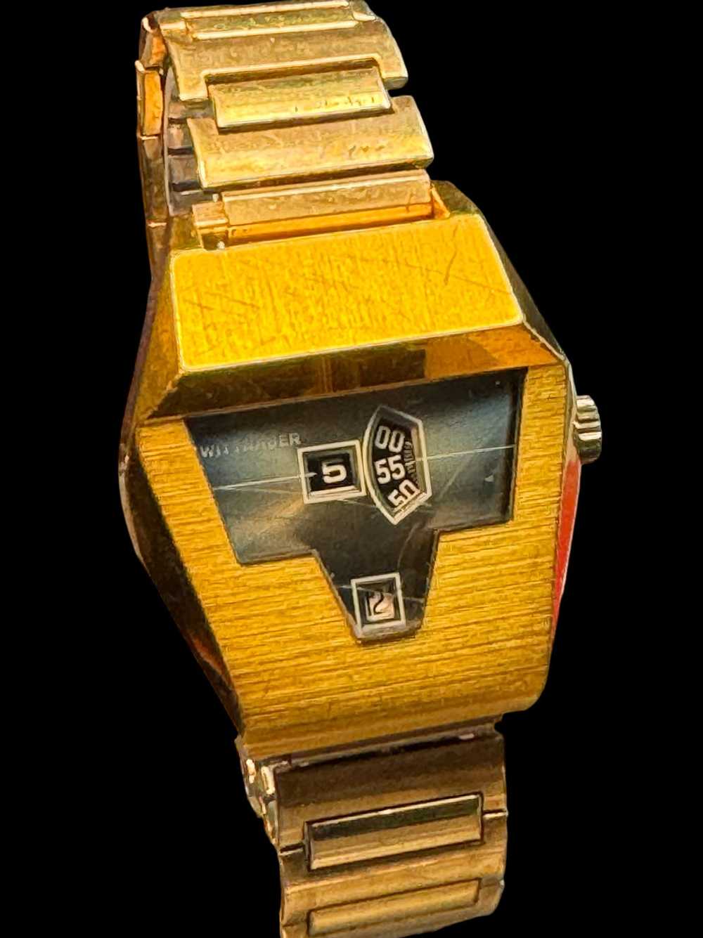 1970’s Longines Wittnauer ‘Coffin Style’ Gents Ju… - image 1