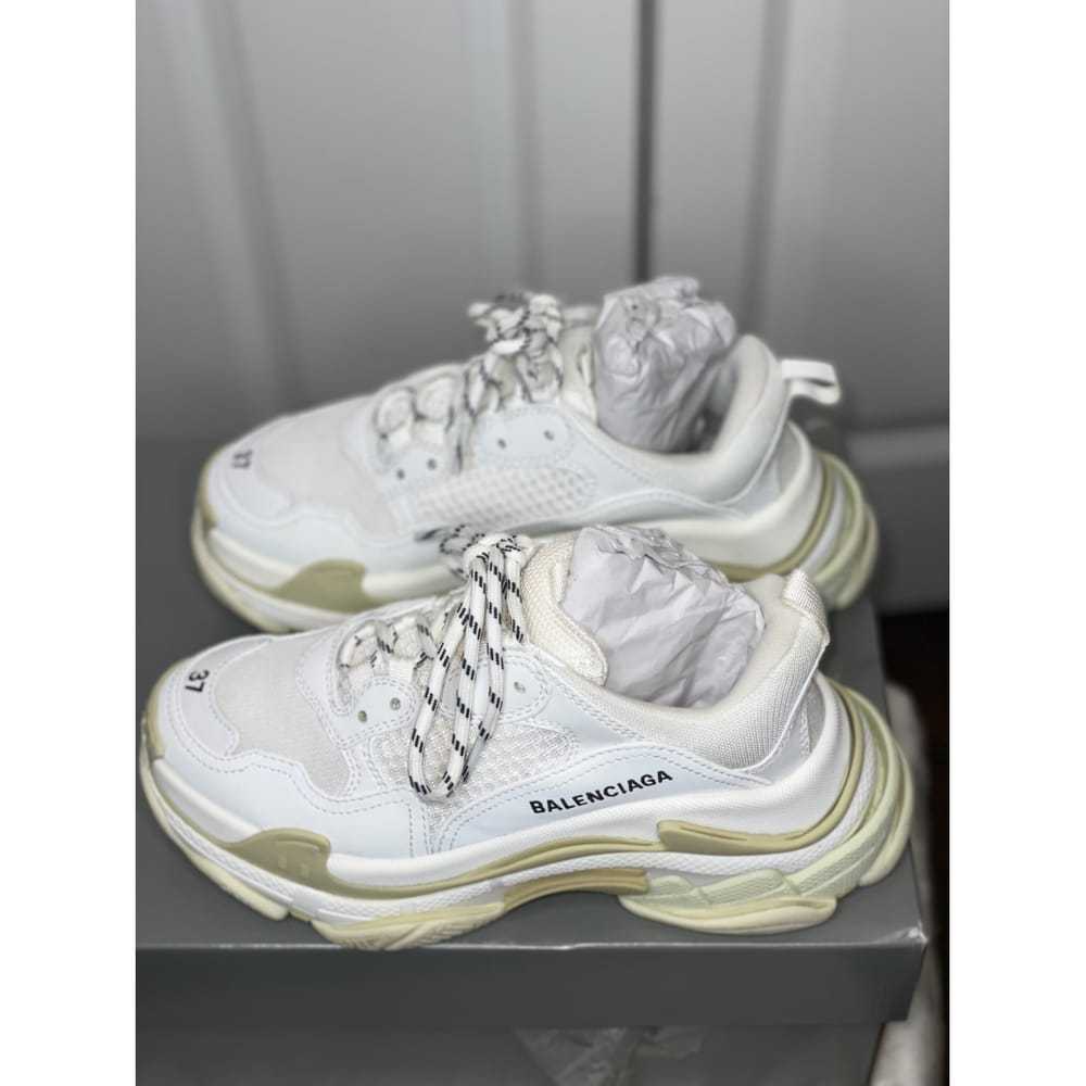 Balenciaga Triple S cloth trainers - image 3