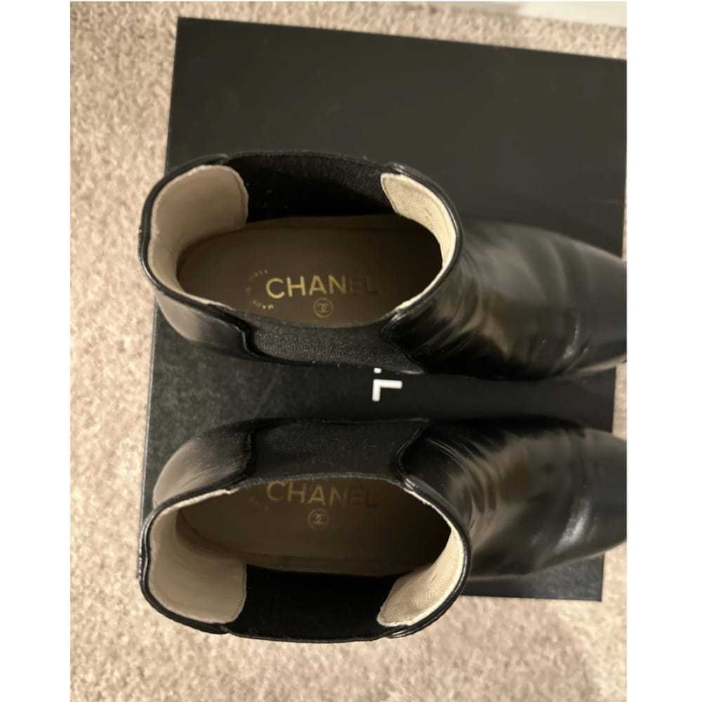 Chanel Leather boots - image 4