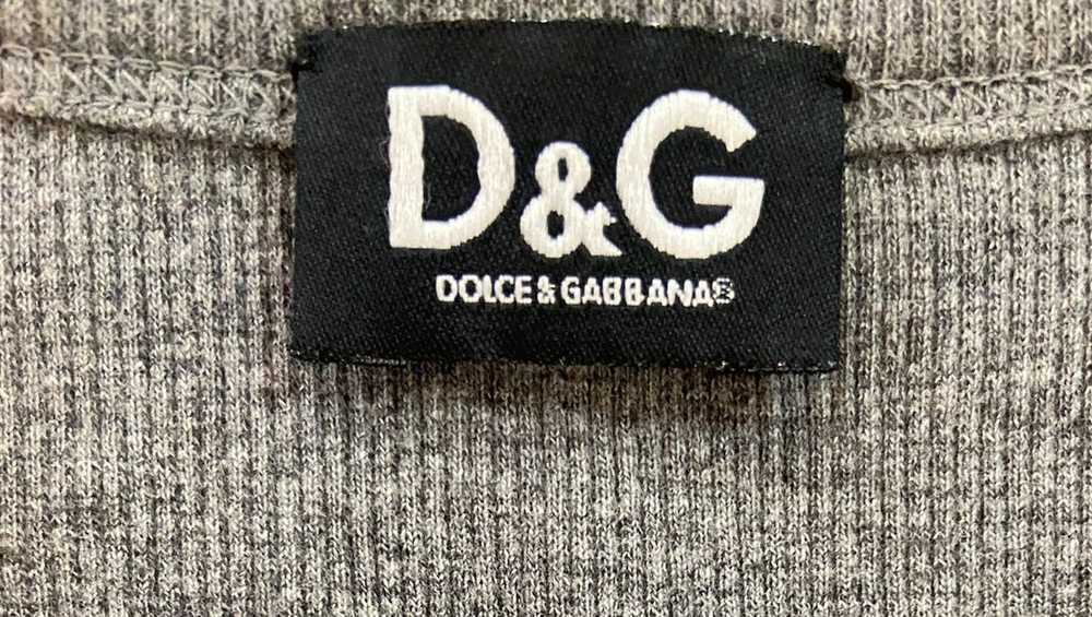 D&G Grey Ribbed Y2K Black Sequin Mini Dress - image 5