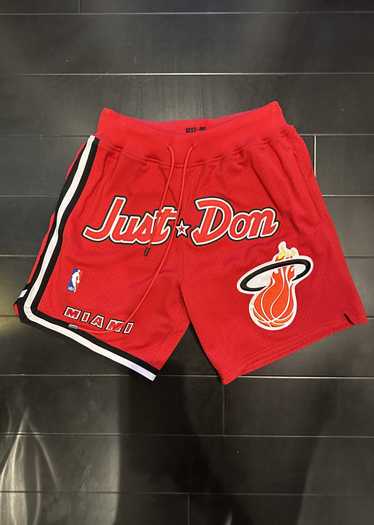 Just Don JUST DON HEAT SHORTS RED