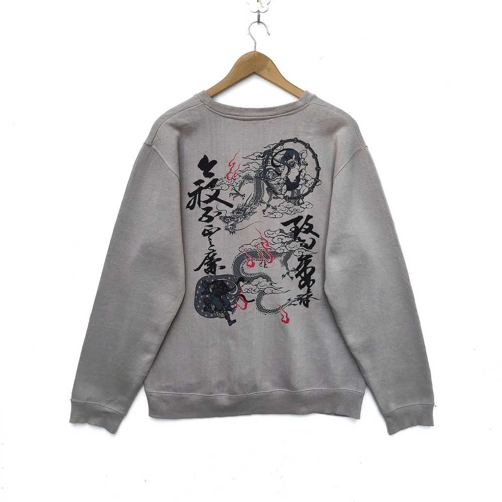 Japanese Brand × Sukajan T Shirts Sukajan Sweatsh… - image 2