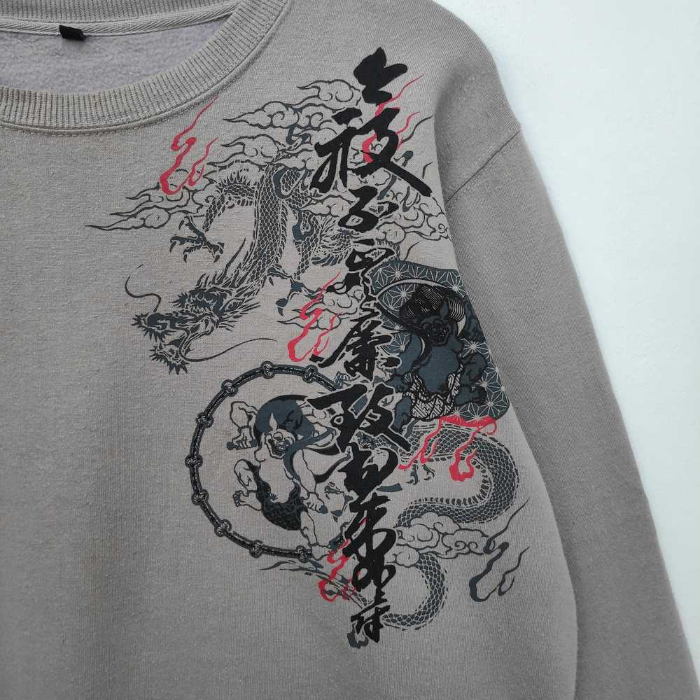 Japanese Brand × Sukajan T Shirts Sukajan Sweatsh… - image 4