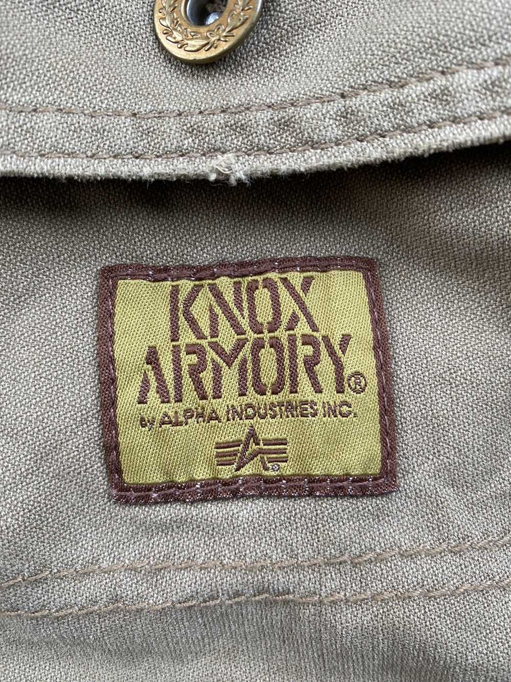 Alpha Industries × Military × Vintage KNOX ARMORY… - image 8