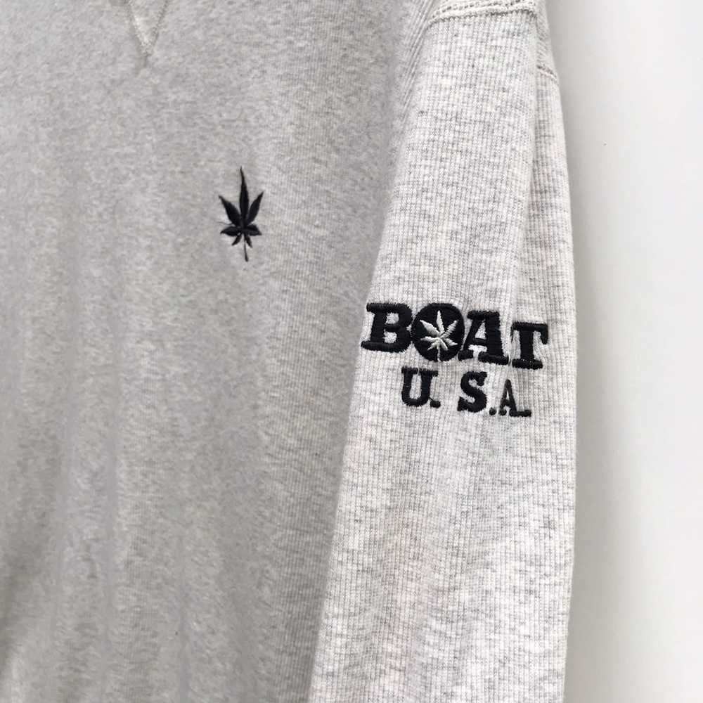 Boast Boast USA sweatshirt embroidered logo vinta… - image 4
