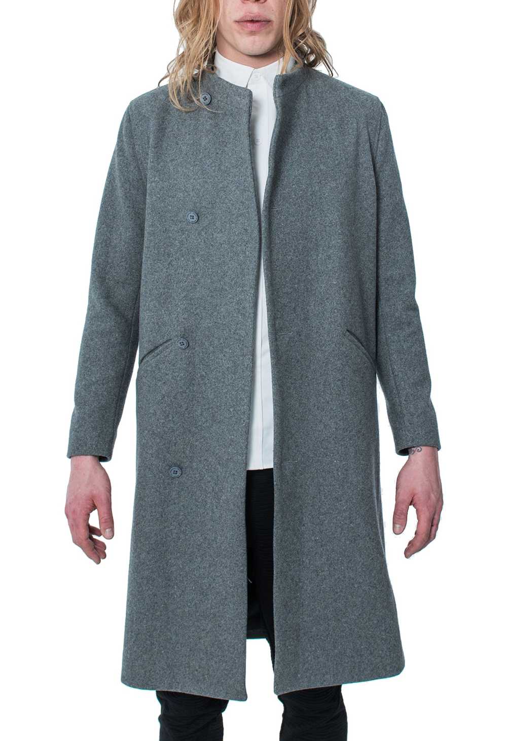 Han Kjobenhavn Han Kjobenhavn grey wool coat - image 4