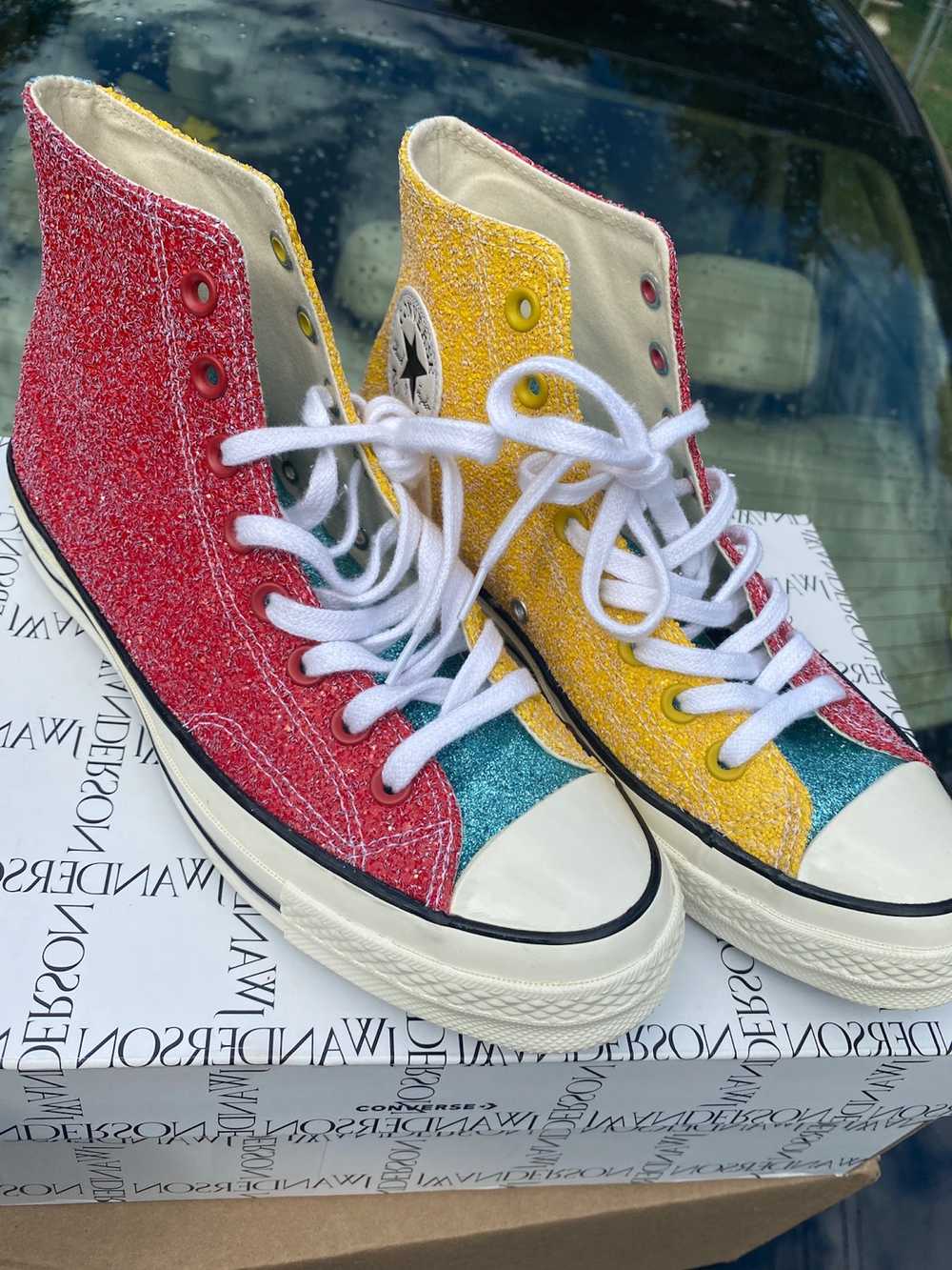 Converse JW Anderson x Chuck 70 High Glitter Pack… - image 4