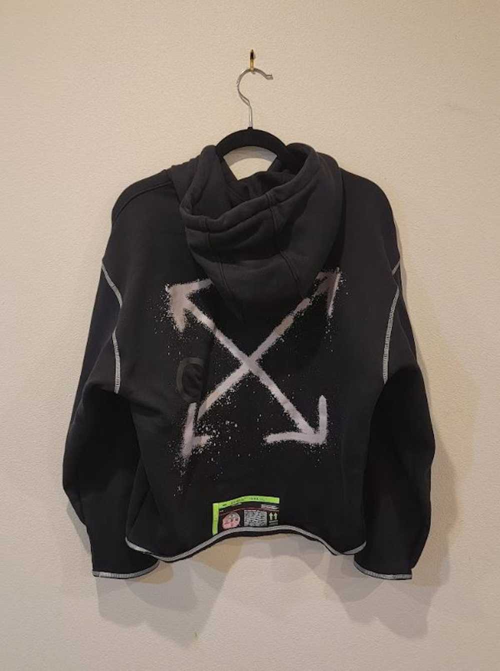 Nike × Off-White Diagonal Spray Hooded Sweatshirt - image 1