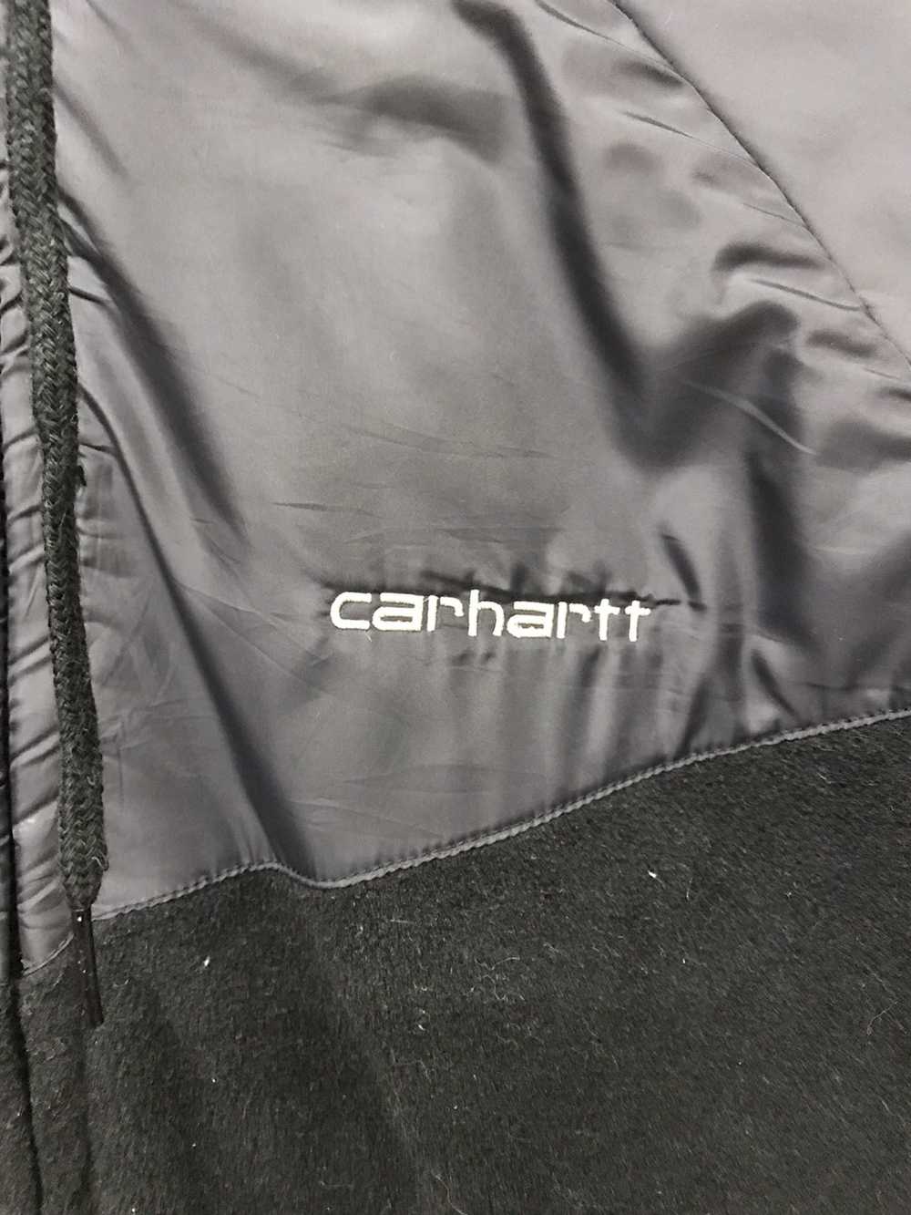 Carhartt Carhatt Fleece Jacket With Hoodie Embroi… - image 5