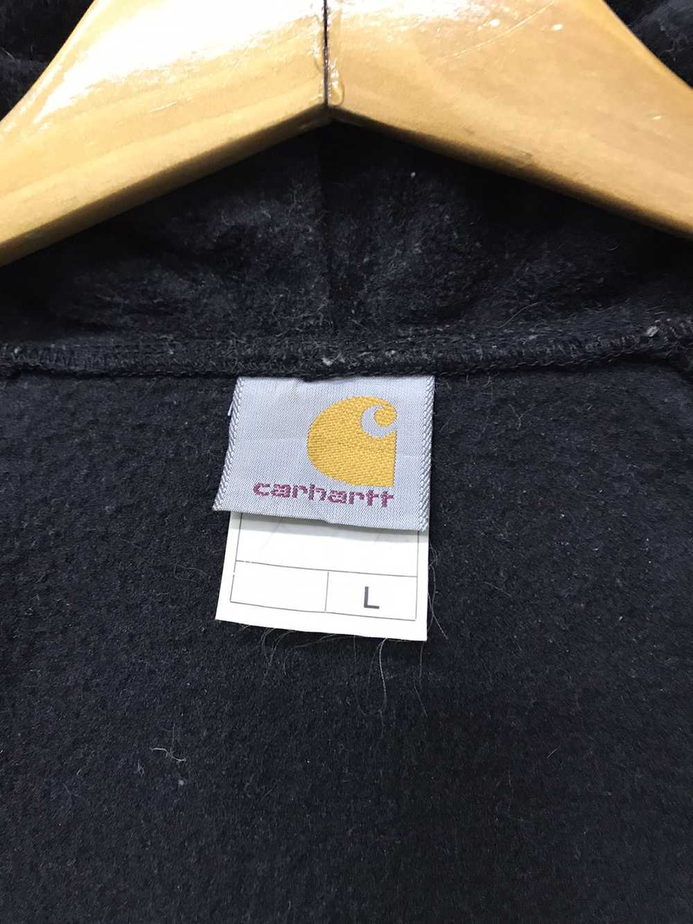 Carhartt Carhatt Fleece Jacket With Hoodie Embroi… - image 6