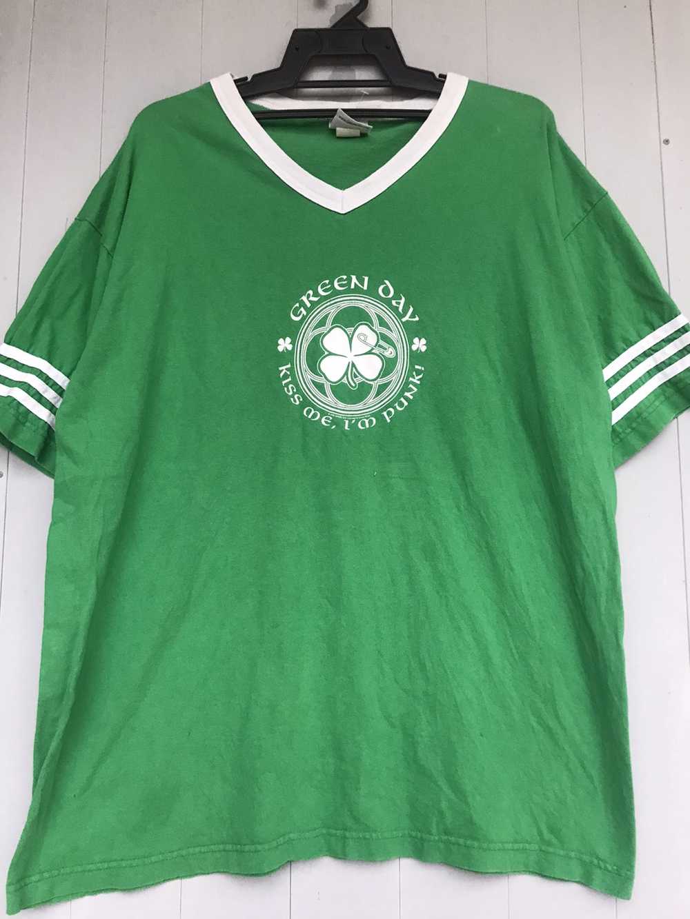 Band Tees × Other × Vintage Vtg Early 2002 Green … - image 1
