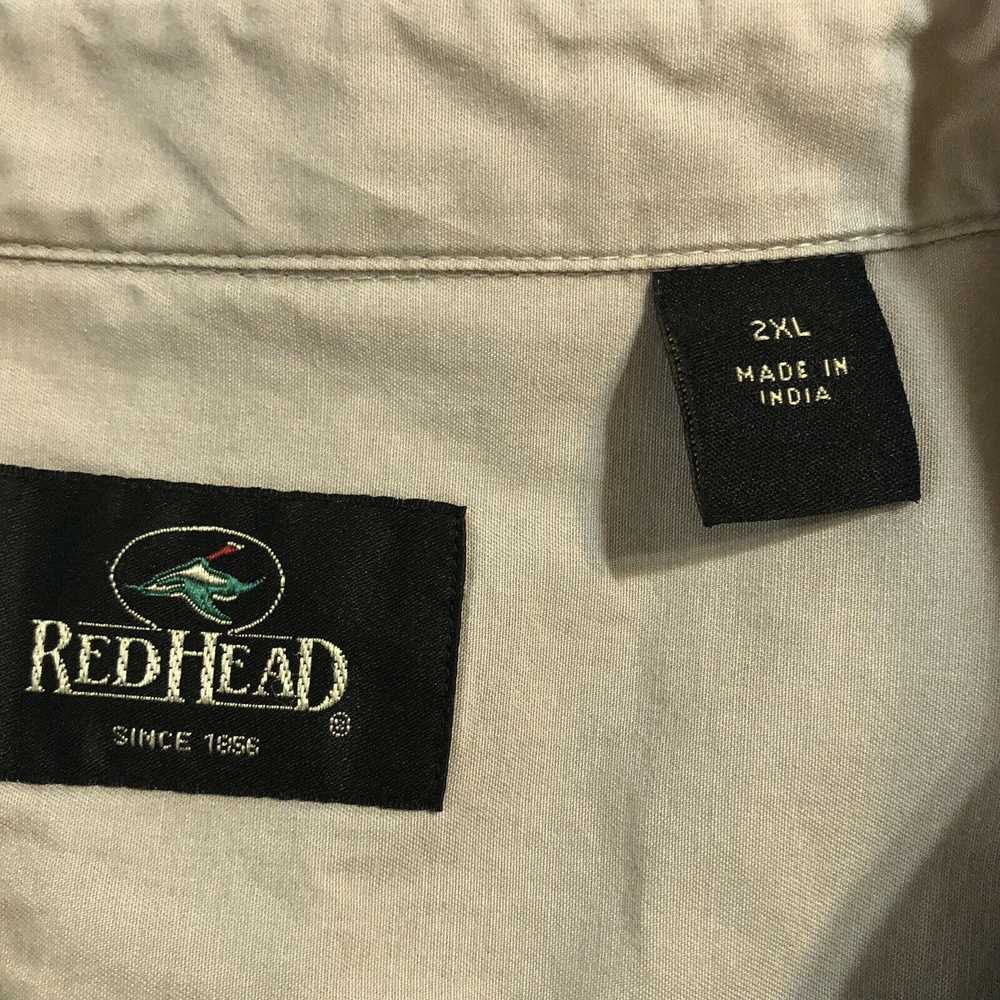 Redhead Redhead Mens Shirt Size 2XL Khaki Short - image 3