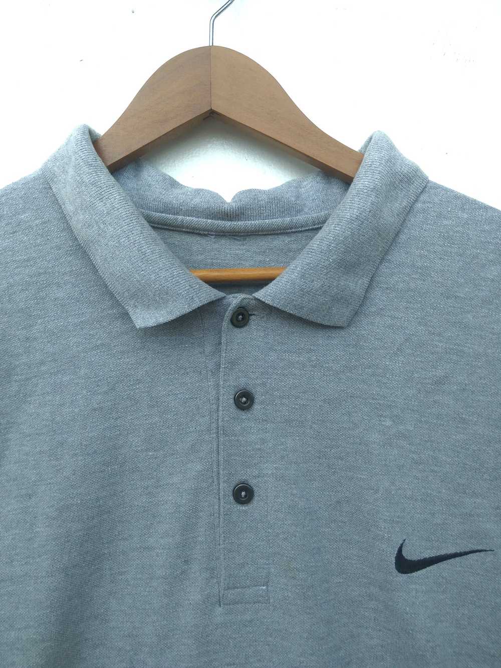 Nike × Vintage Vintage Nike polo t shirt small lo… - image 2