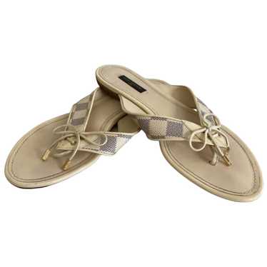 Louis Vuitton sandals Pink Leather ref.74966 - Joli Closet