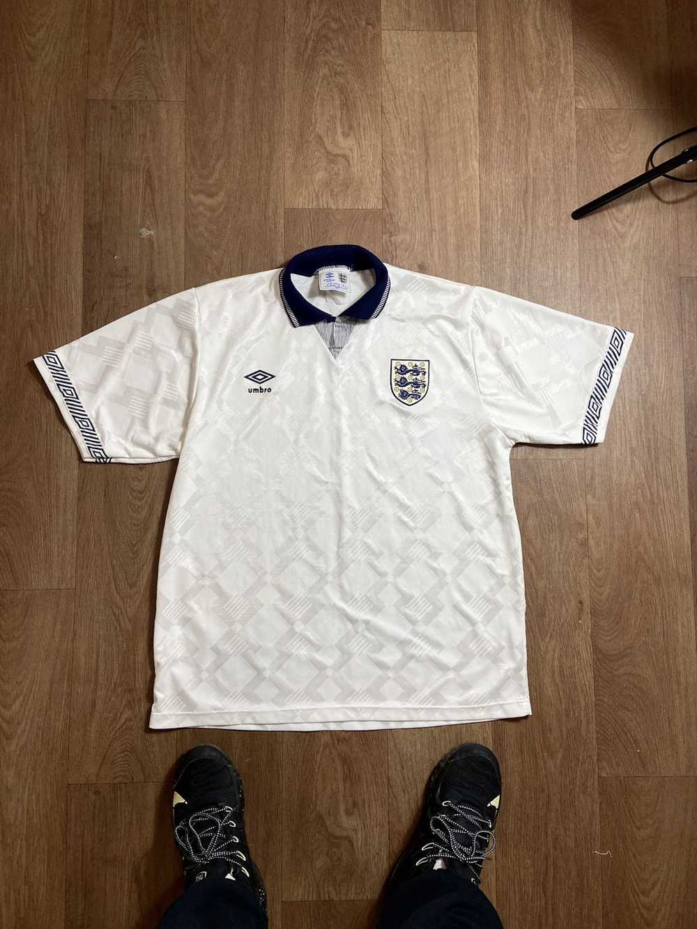 Soccer Jersey × Streetwear × Vintage ENGLAND VINT… - image 1