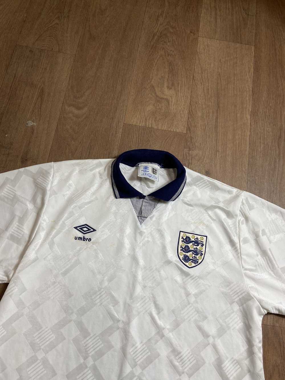 Soccer Jersey × Streetwear × Vintage ENGLAND VINT… - image 2