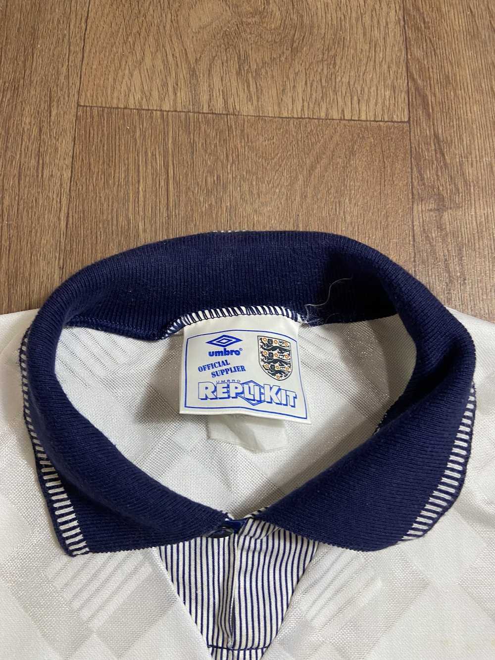 Soccer Jersey × Streetwear × Vintage ENGLAND VINT… - image 3