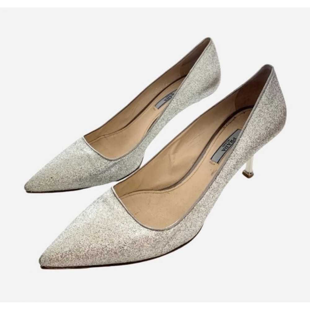 Prada Glitter heels - image 2