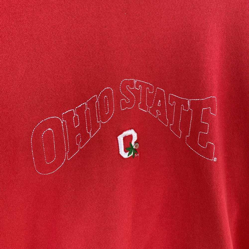 Hanes × Vintage Vintage Hanes Sweatshirt Ohio Sta… - image 2