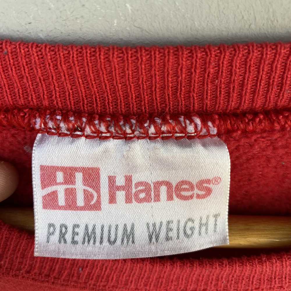 Hanes × Vintage Vintage Hanes Sweatshirt Ohio Sta… - image 6