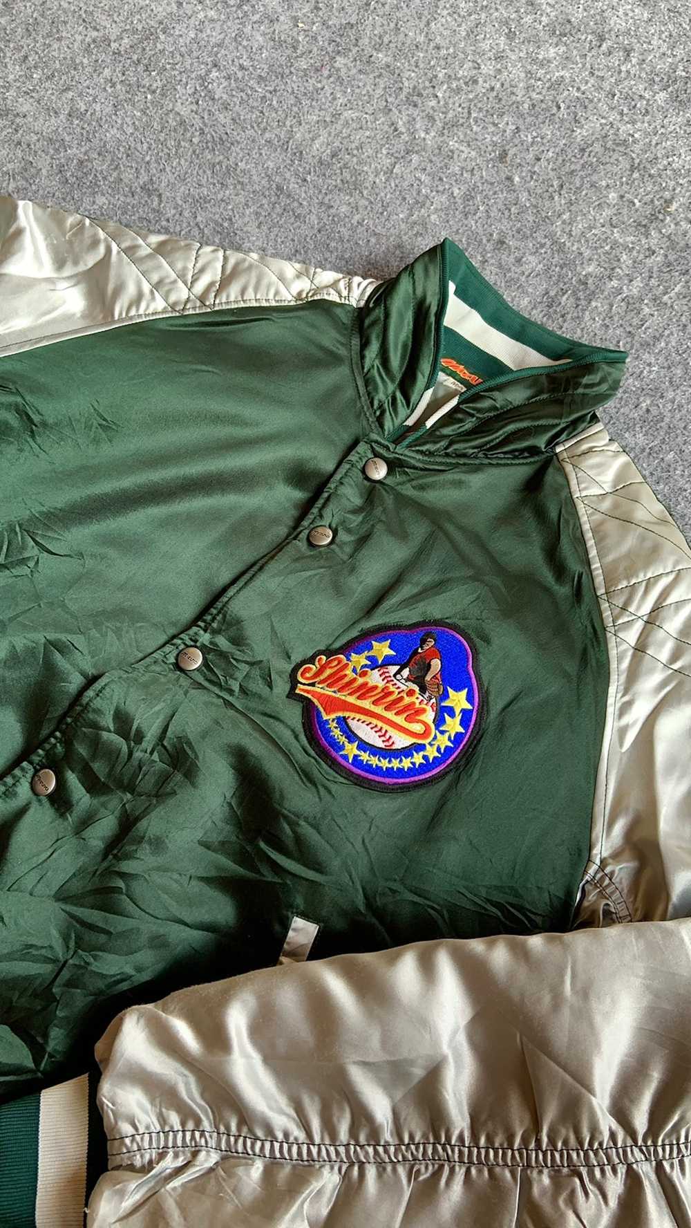 Mizuno × Varsity Jacket × Vintage Vintage Mizuno … - image 2
