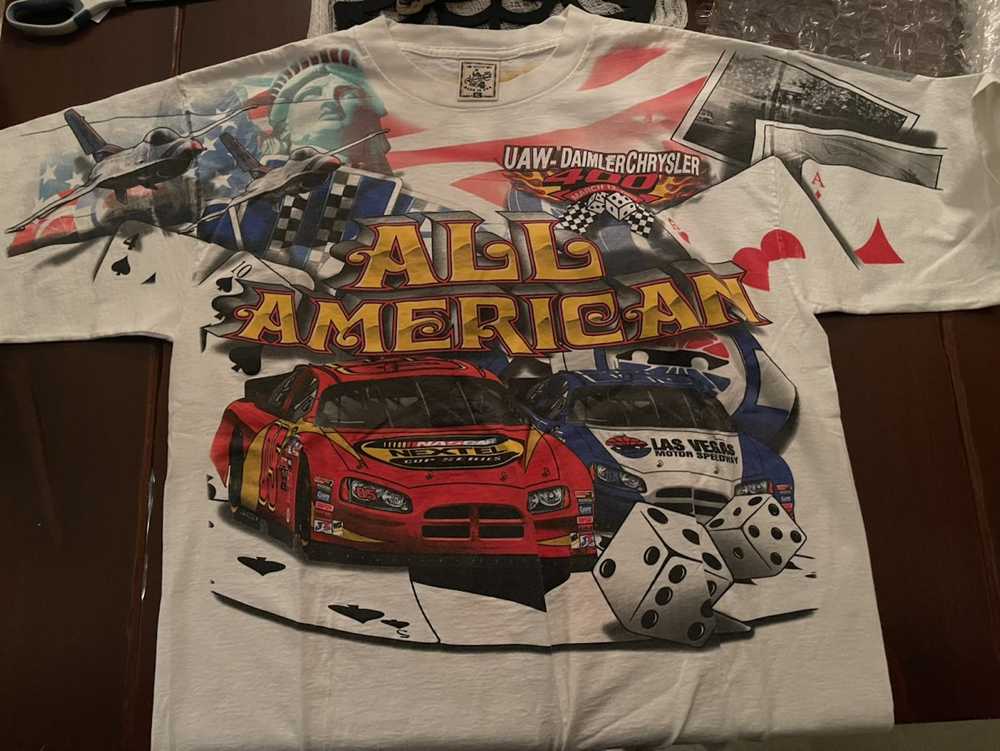 Streetwear × Vintage aop nascar all american 2005… - image 1