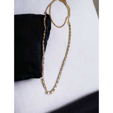Vintage Beautiful vintage very shiny gold link ch… - image 1