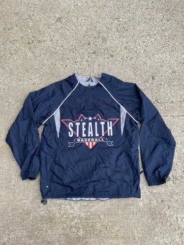 MLB × Vintage Stealth baseball Holloway jacket Y2K