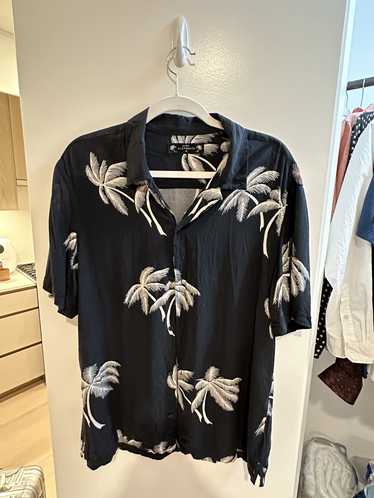 Allsaints All Saints Black Floral Shirt