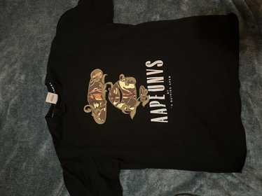 Bape Bape Aape Bathing Ape AAPE UNVS TShirt Black… - image 1