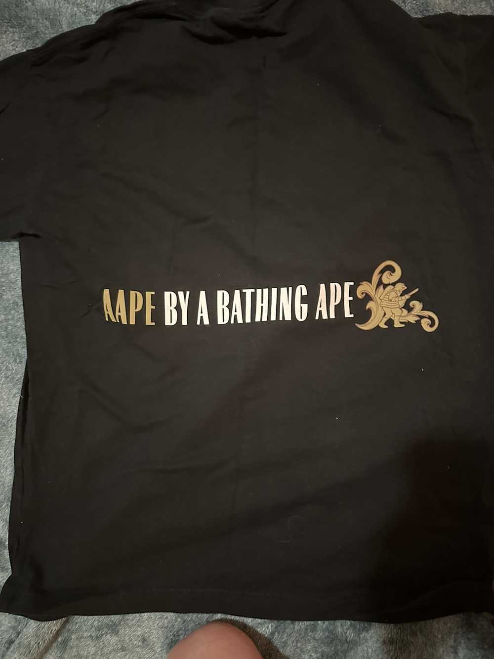 Bape Bape Aape Bathing Ape AAPE UNVS TShirt Black… - image 5