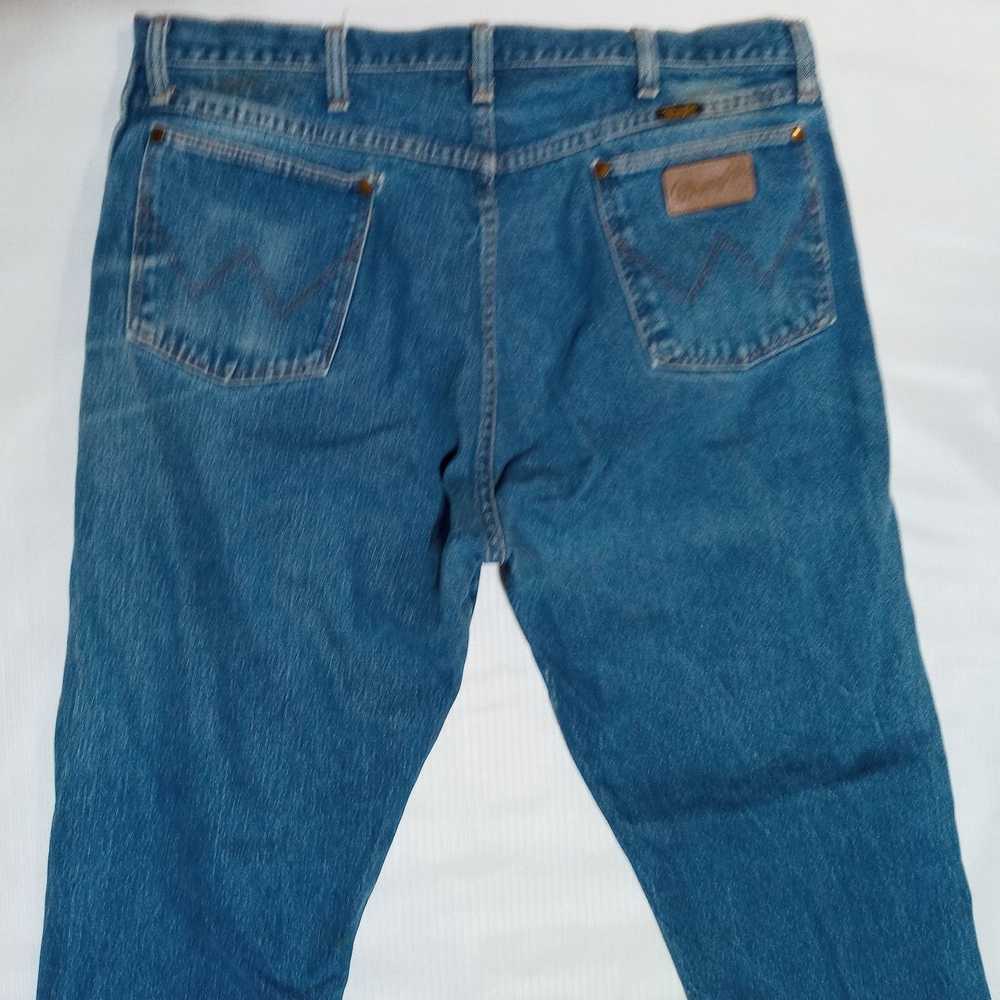 Wrangler Vintage Wrangler Mens Blue Jeans 37 x 28… - image 8
