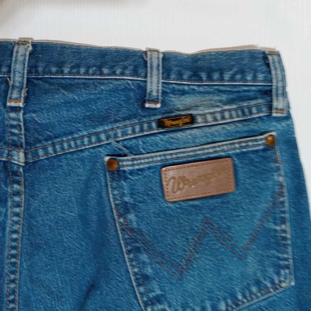 Wrangler Vintage Wrangler Mens Blue Jeans 37 x 28… - image 9