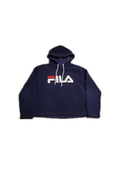 Fila × Vintage Fila Sherpa Embroidered Hoodie