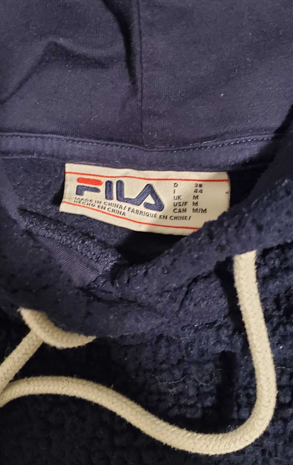 Fila × Vintage Fila Sherpa Embroidered Hoodie - image 5