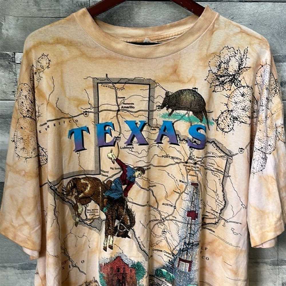 Streetwear × Vintage VINTAGE 90S TEXAS COWBOY MAP… - image 2