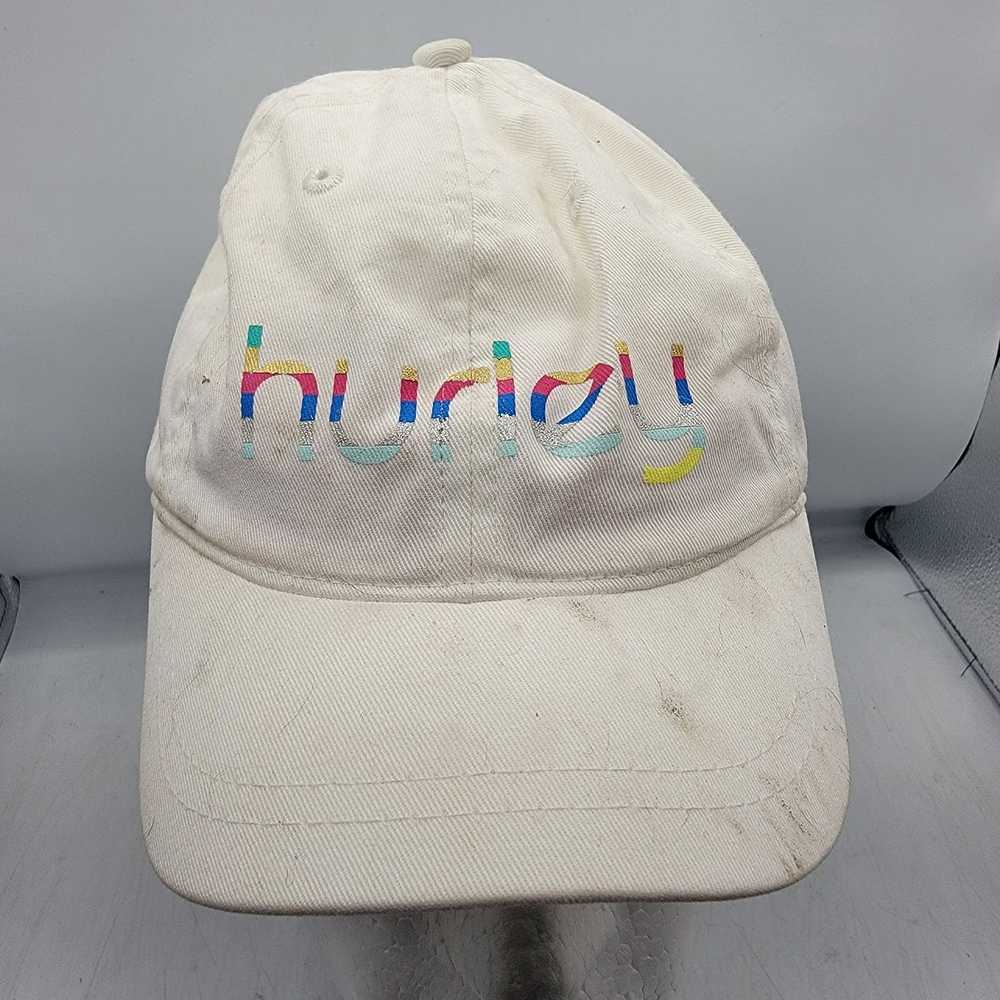 Hurley Hurley Adults Rainbow Logo Hat Cap Comfort… - image 1