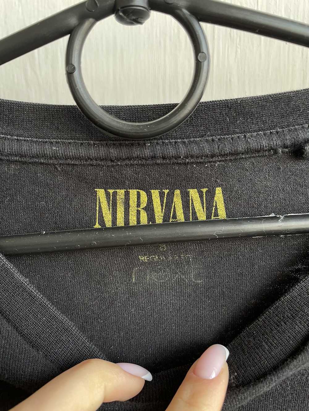 Band Tees × Nirvana × Rock Tees Nirvana Nevermind… - image 10