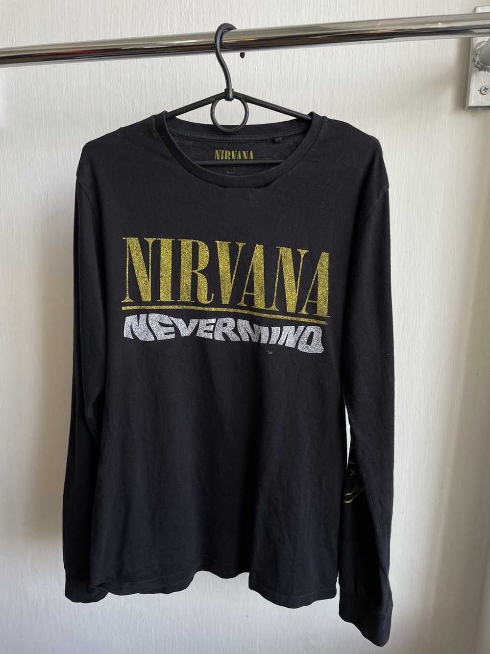 Band Tees × Nirvana × Rock Tees Nirvana Nevermind… - image 1
