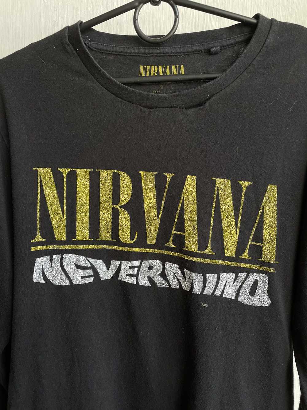 Band Tees × Nirvana × Rock Tees Nirvana Nevermind… - image 3