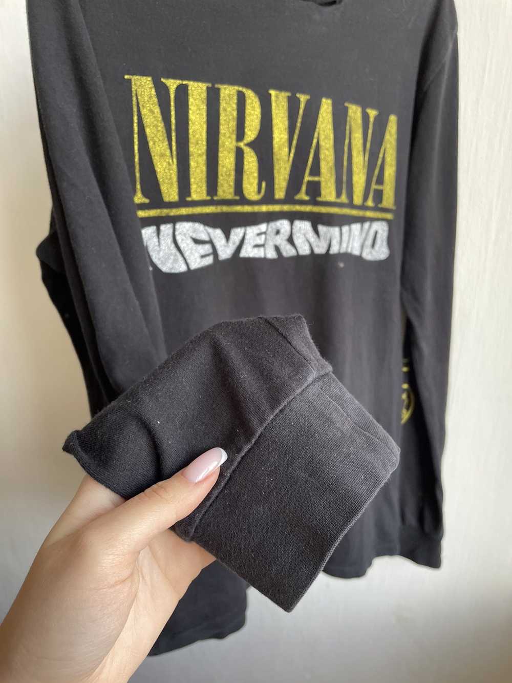 Band Tees × Nirvana × Rock Tees Nirvana Nevermind… - image 6